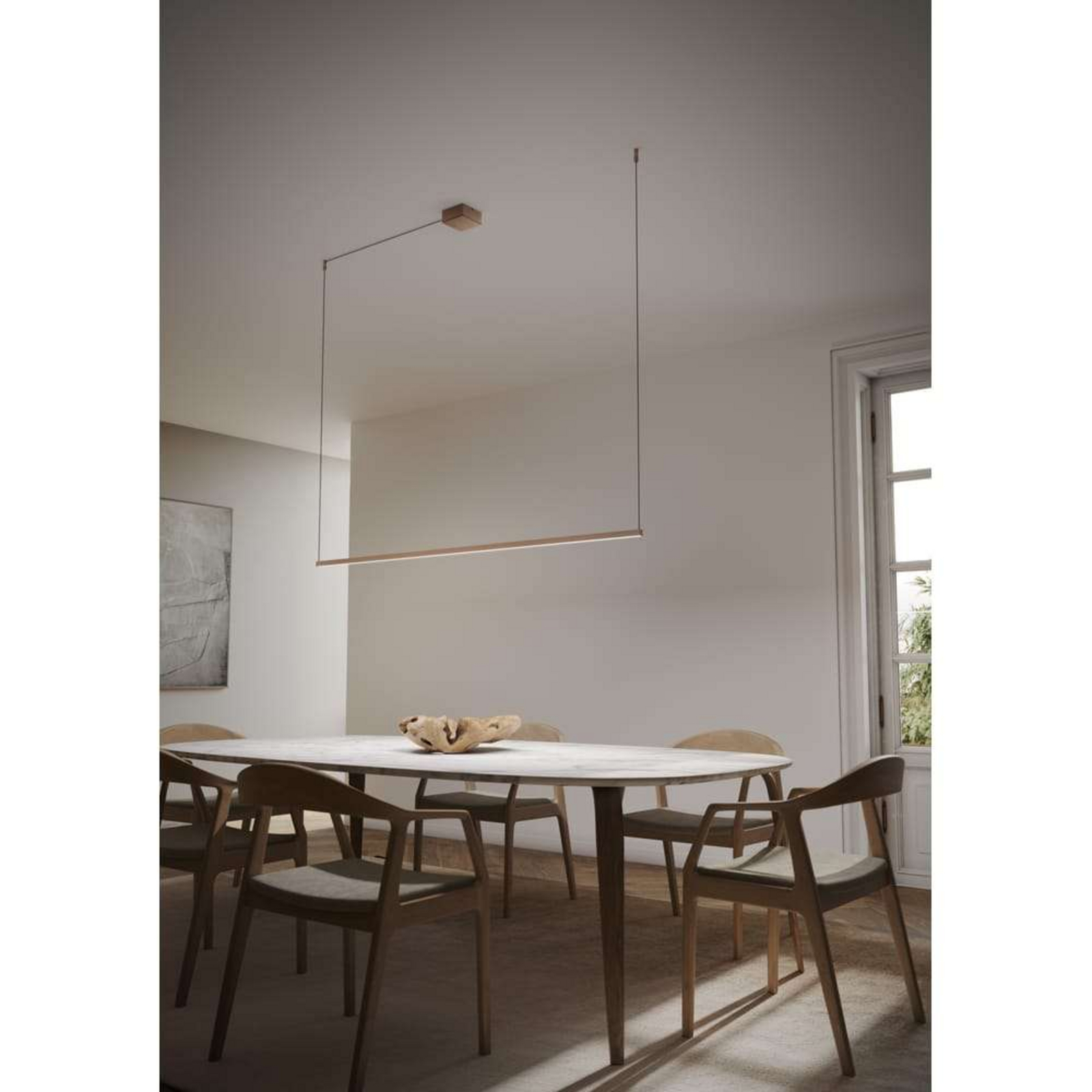 Stripe S1500 Pendant 2700/3000K Brass - LIGHT-POINT