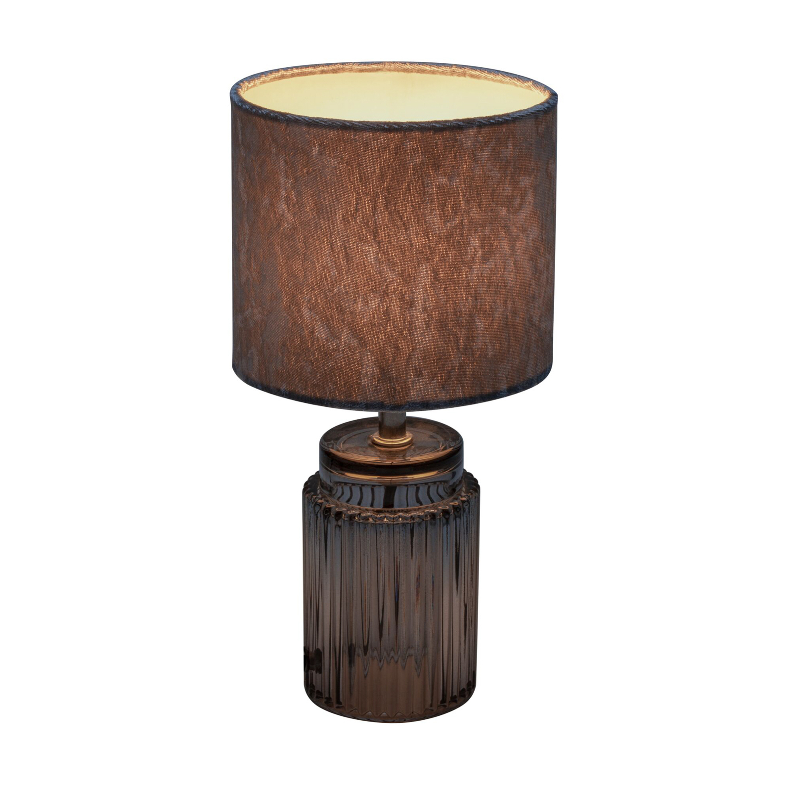 Pauleen Classy Velvet table lamp, velvet lampshade