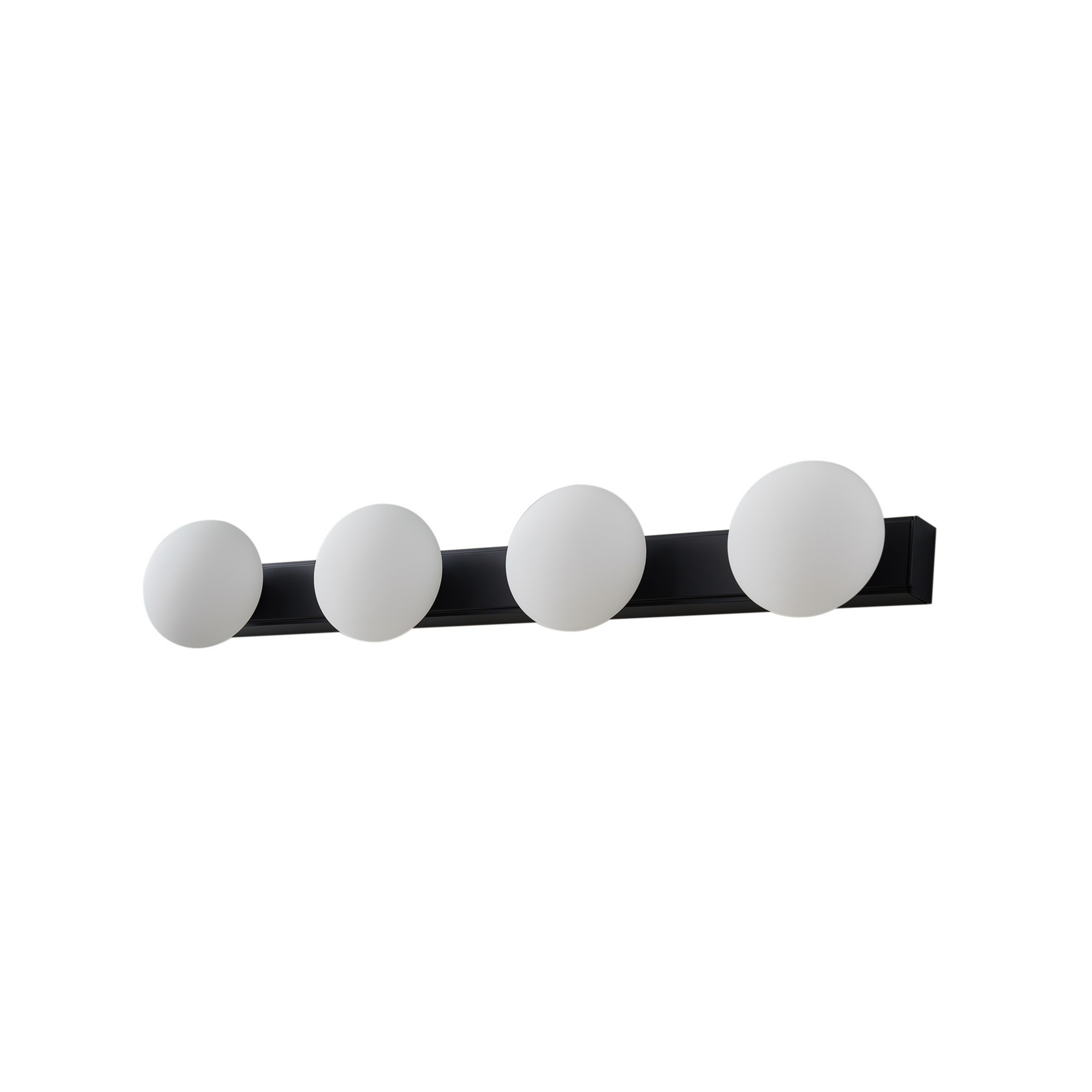 Myrra LED Wandlamp IP44 Zwart/Wit - Lucande
