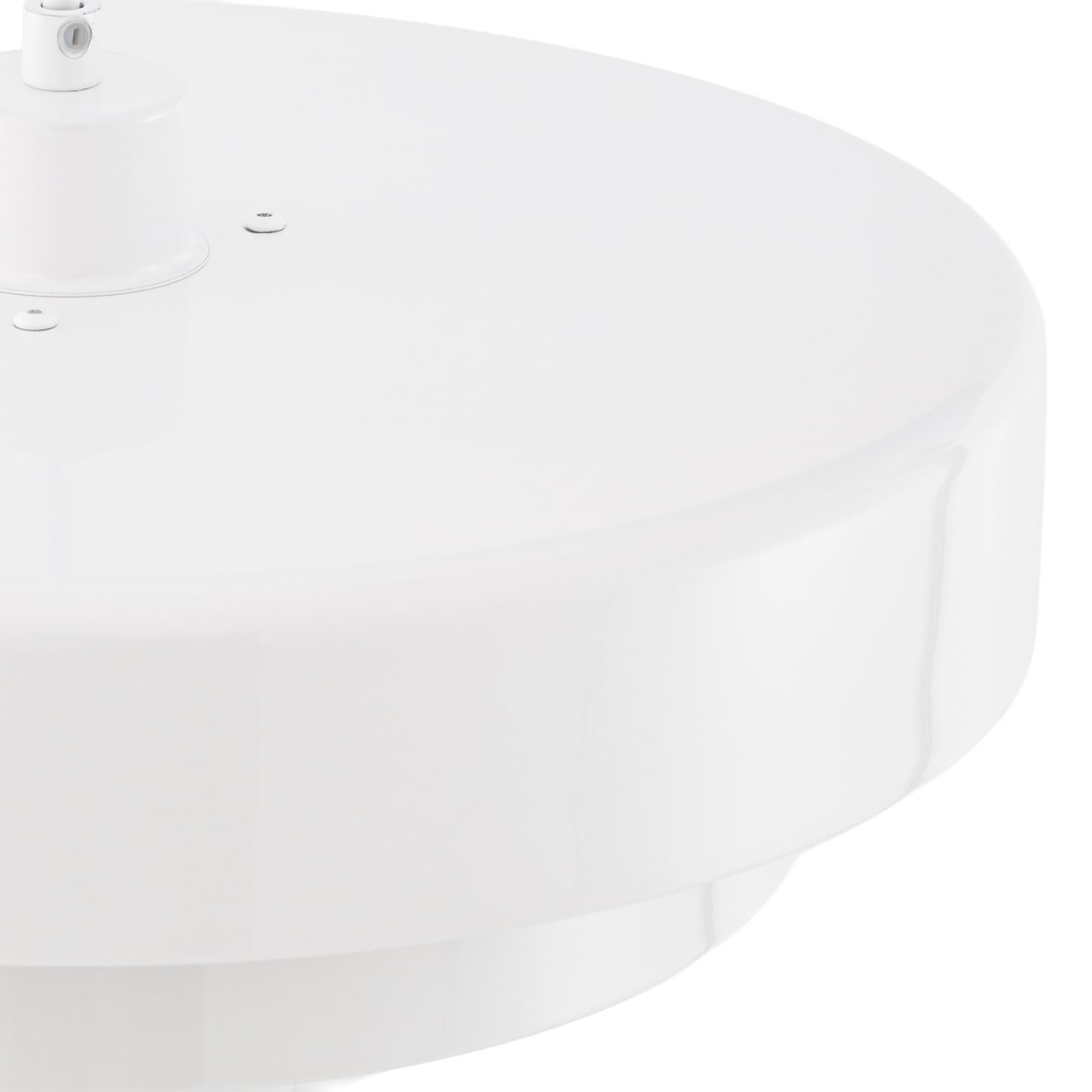Suspension Tivra, blanche, Ø 35 cm, métal, E27 - Lindby Suspension Tivra, blanche, Ø 35 cm, métal, E27 - Lindby