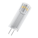 OSRAM LED pin base G4 1.5W 2,700K clear 2-pack