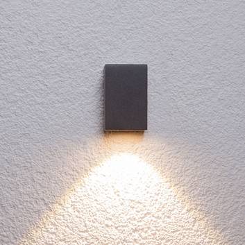 LED-Außenwandlampe Pavlos Rostfarben Rustikal Braun Lampenwelt Wand Außenleuchte