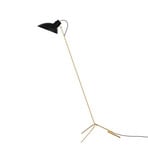 VV Cinquanta Stojací Lampa Brass/Black - Astep