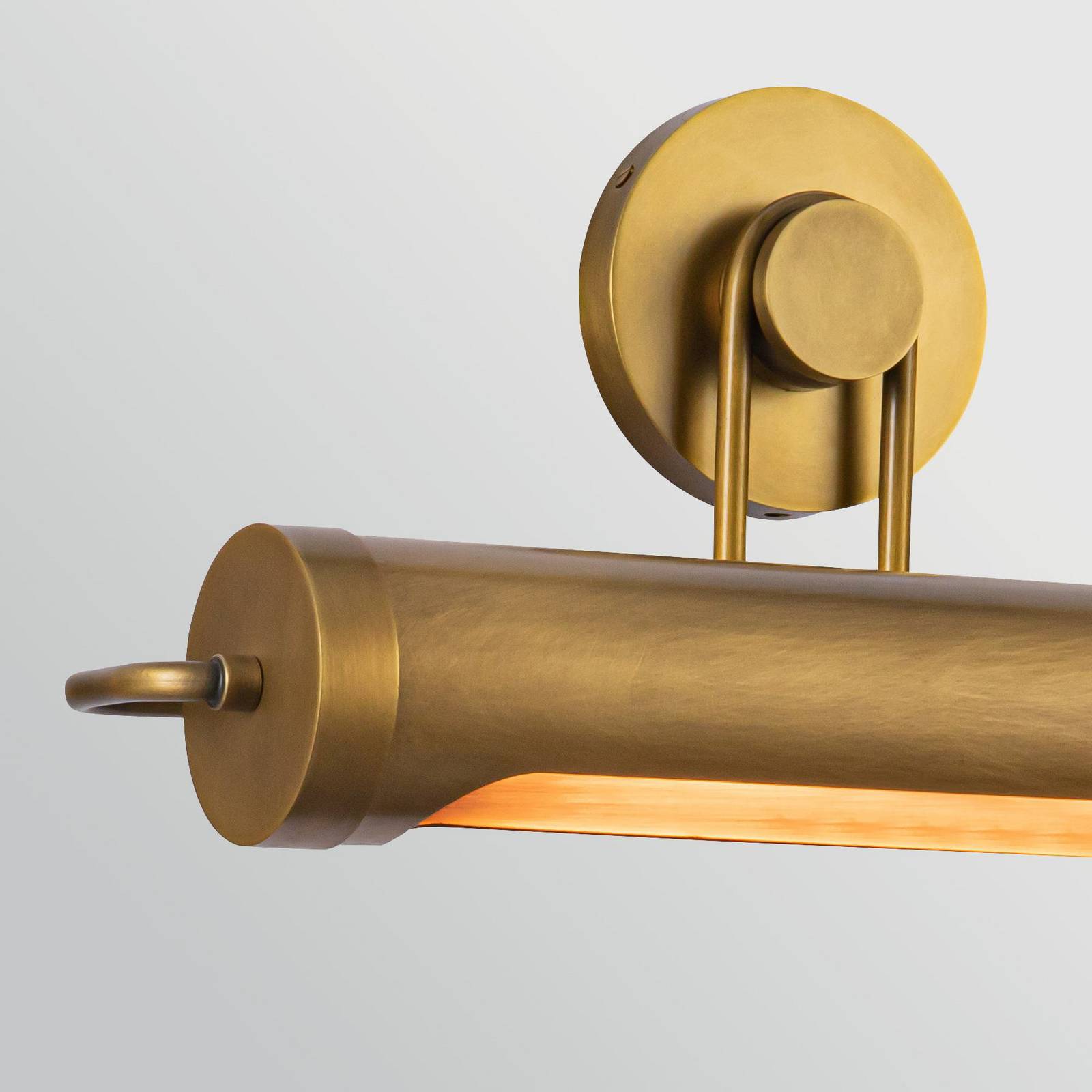 Wandlampe WYNWOOD, altmessing, Breite 51 cm, Metall, 2 x E27 günstig online kaufen