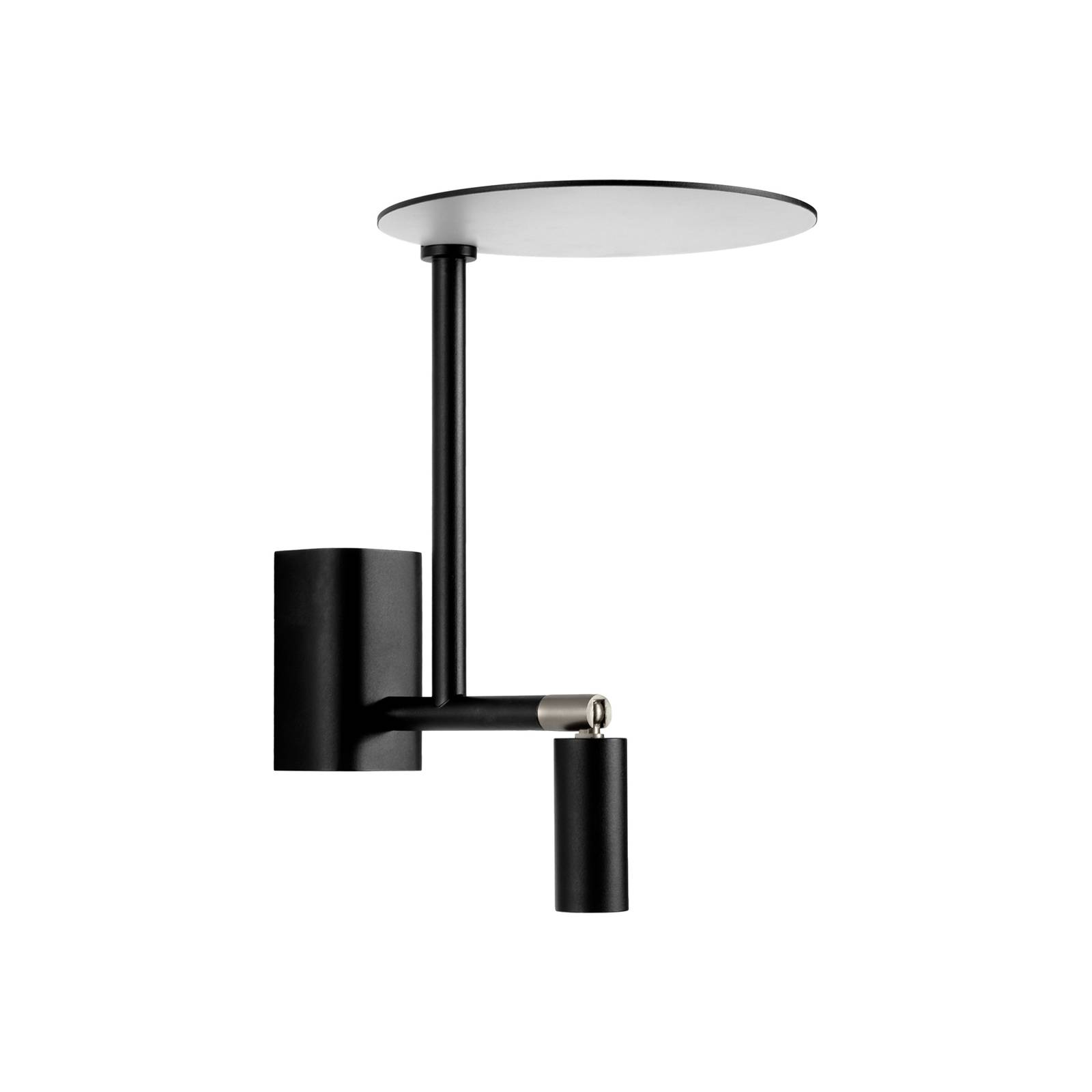 LED-Wandlampe Kelly, Spot ausrichtbar black/nickel günstig online kaufen