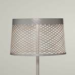 Foscarini Twiggy Grid lettura vloerlamp, grijs