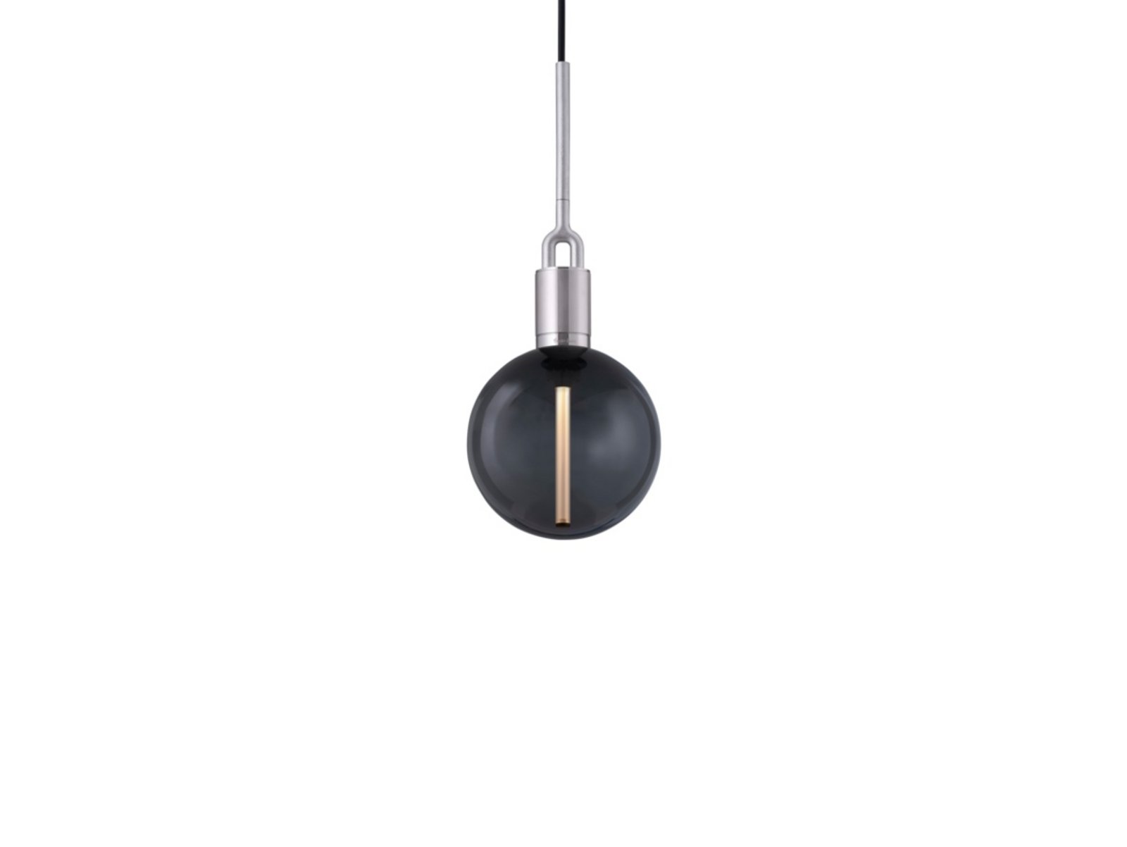 Forked Globe Lustră Pendul Dim. Medium Smoked/Steel - Buster+Punch