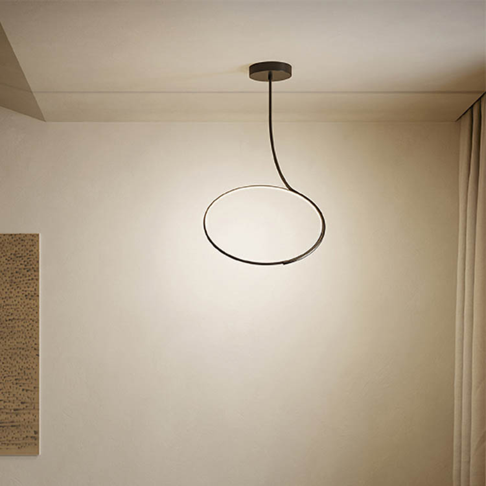 Kundalini Poise LED-Deckenlampe, dimmbar, drehbar