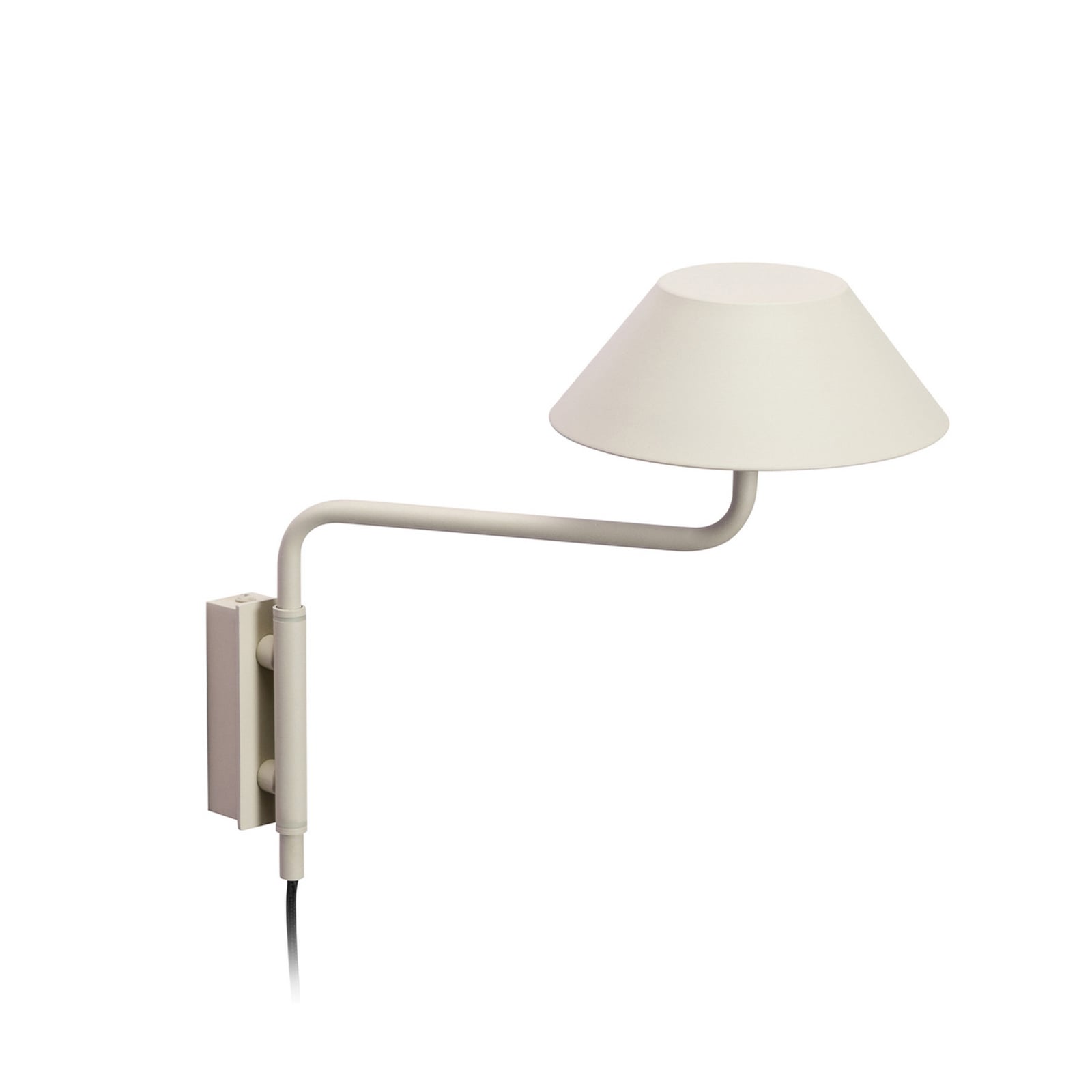 COVER LED-vägglampa i sandfärg, utskjutning 30 cm – Hübsch