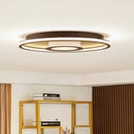 Lindby Pekela LED ceiling lamp, dimmable, round