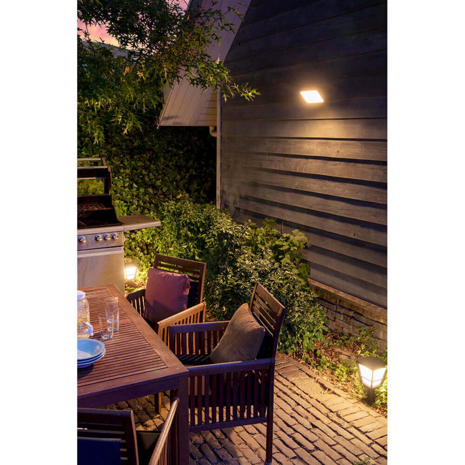 Econic Udendørs Bedlampe Low White/Color Amb. - Philips Hue