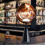 Tom Dixon LED table lamp Melt Cone Fat, copper-coloured, 47 cm