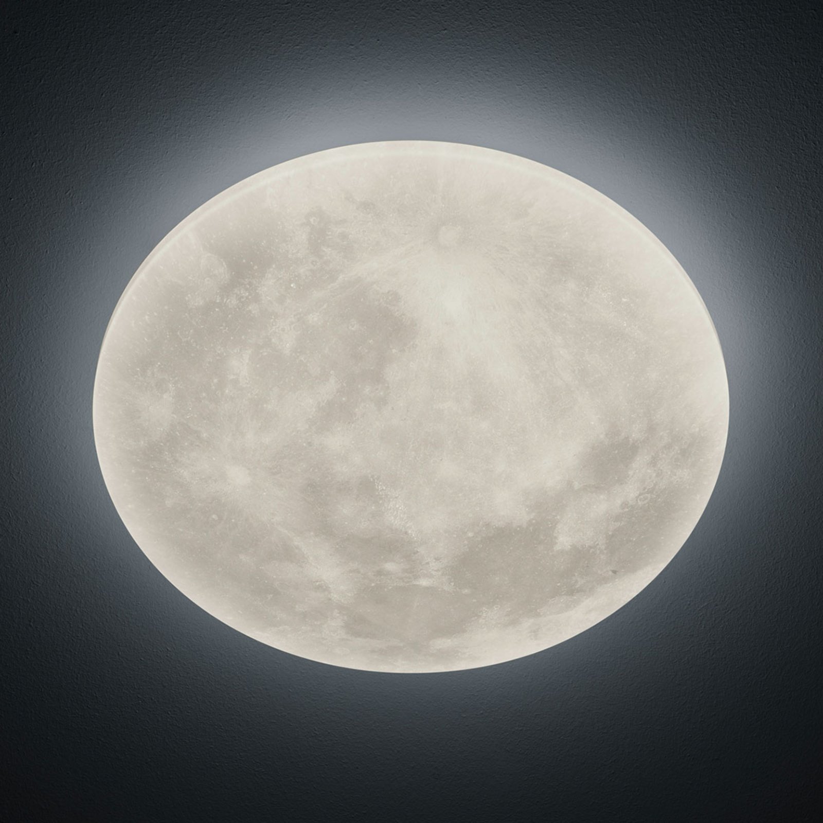 LED-taklampe Lunar med fjernkontroll 40 cm