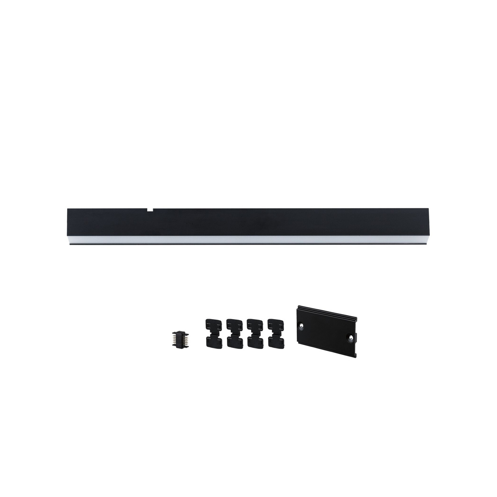Sistema de canalización de luz Linion de Paulmann, negro, 77,5 W, aluminio Sistema de canalización de luz Linion de Paulmann, negro, 77,5 W, aluminio