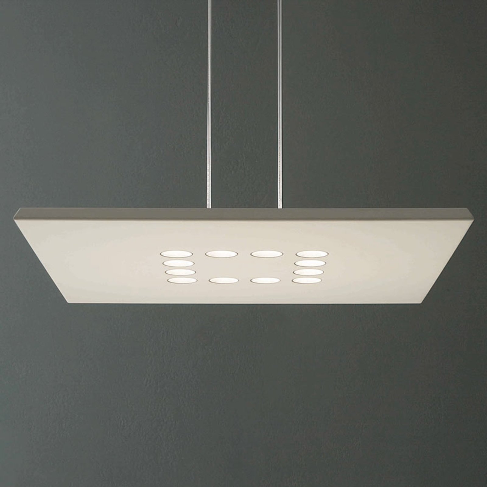 ICONE Confort LED висящо осветление в елегантно бяло