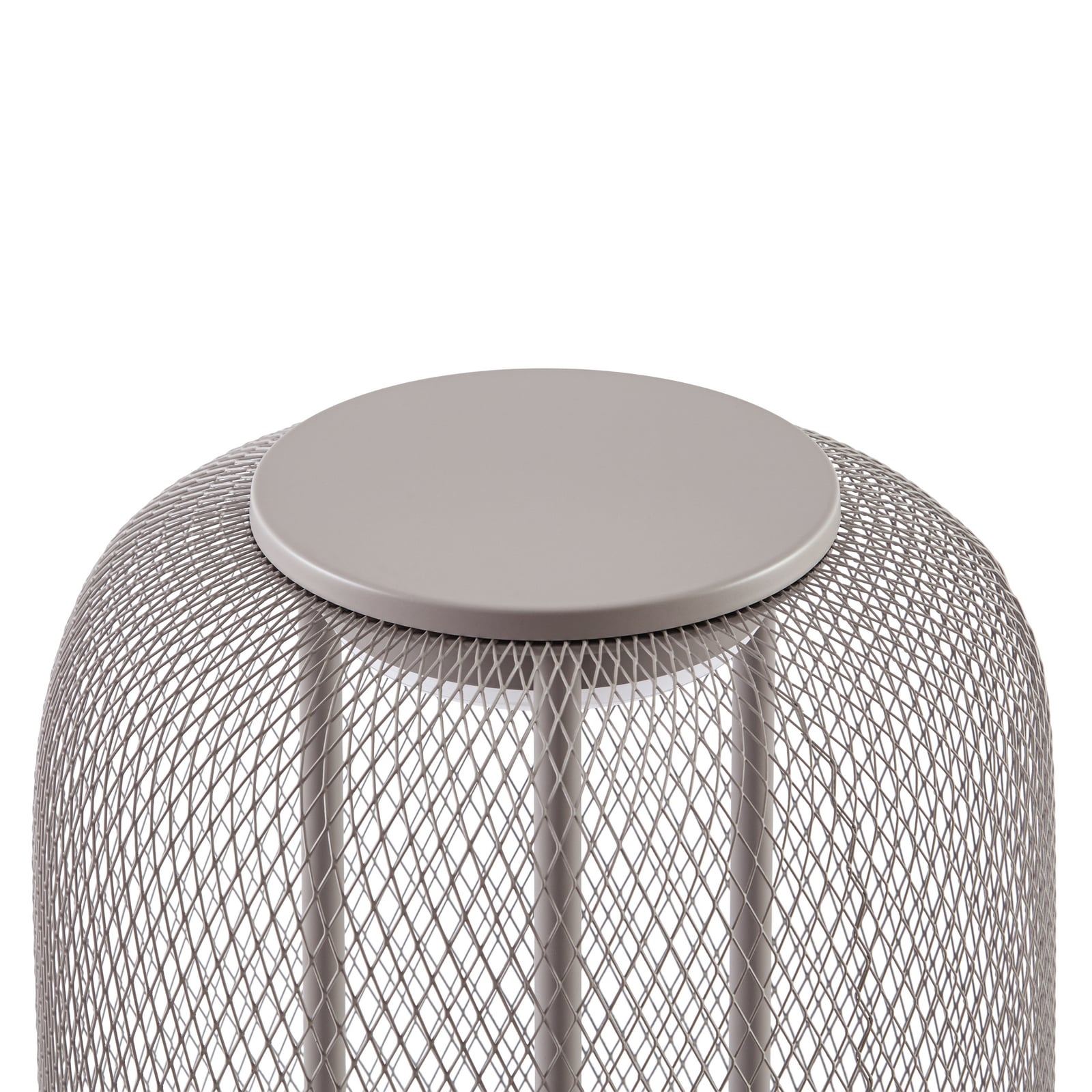 LED podna lampa Korvyn, kamenosivi, visina 80 cm, IP44 - Lucande