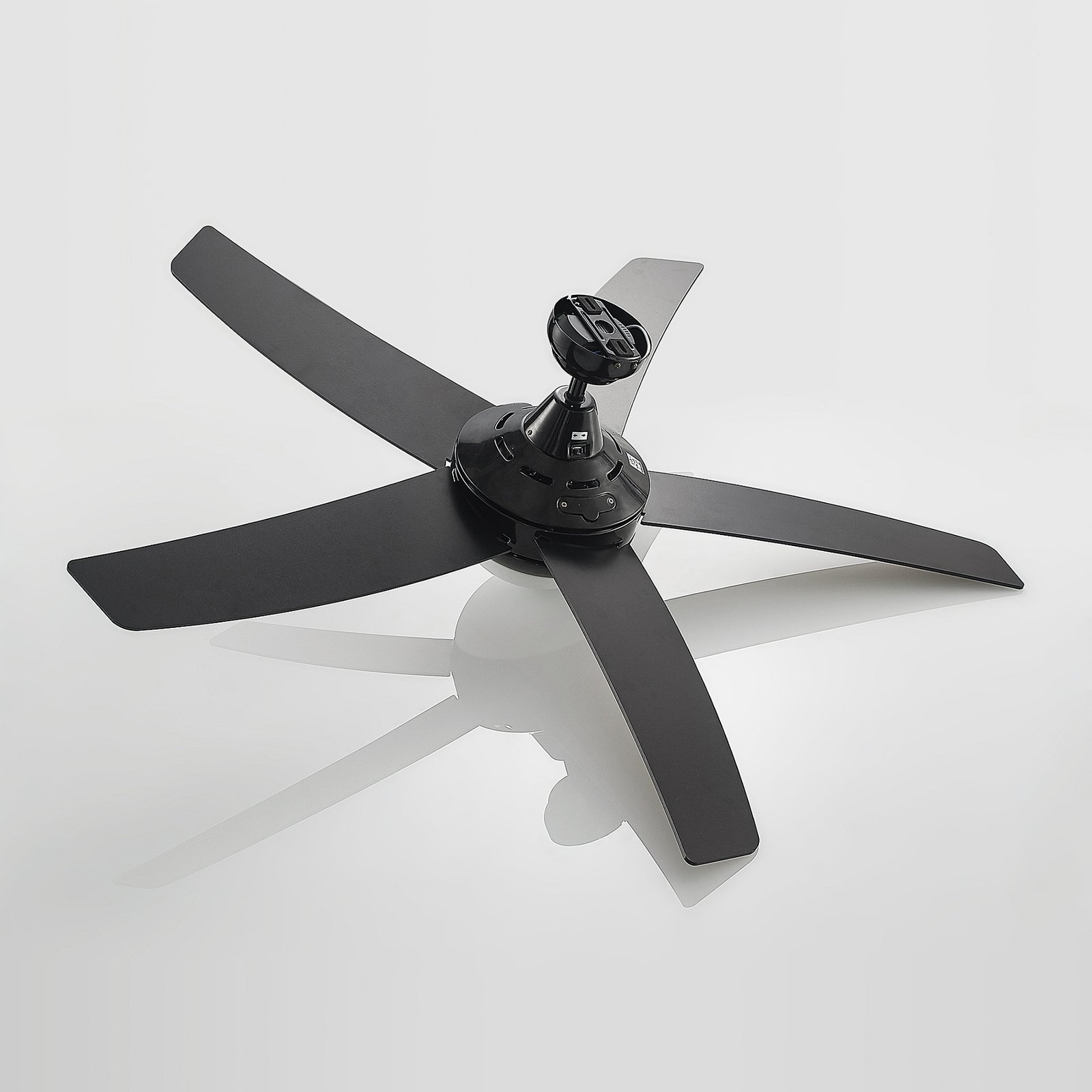 Stropni ventilator Starluna Auraya črna/oak