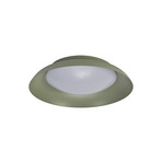 OSRAM ORBIS PLATE LED ceiling lamp, green, Ø 31 cm, clickdim