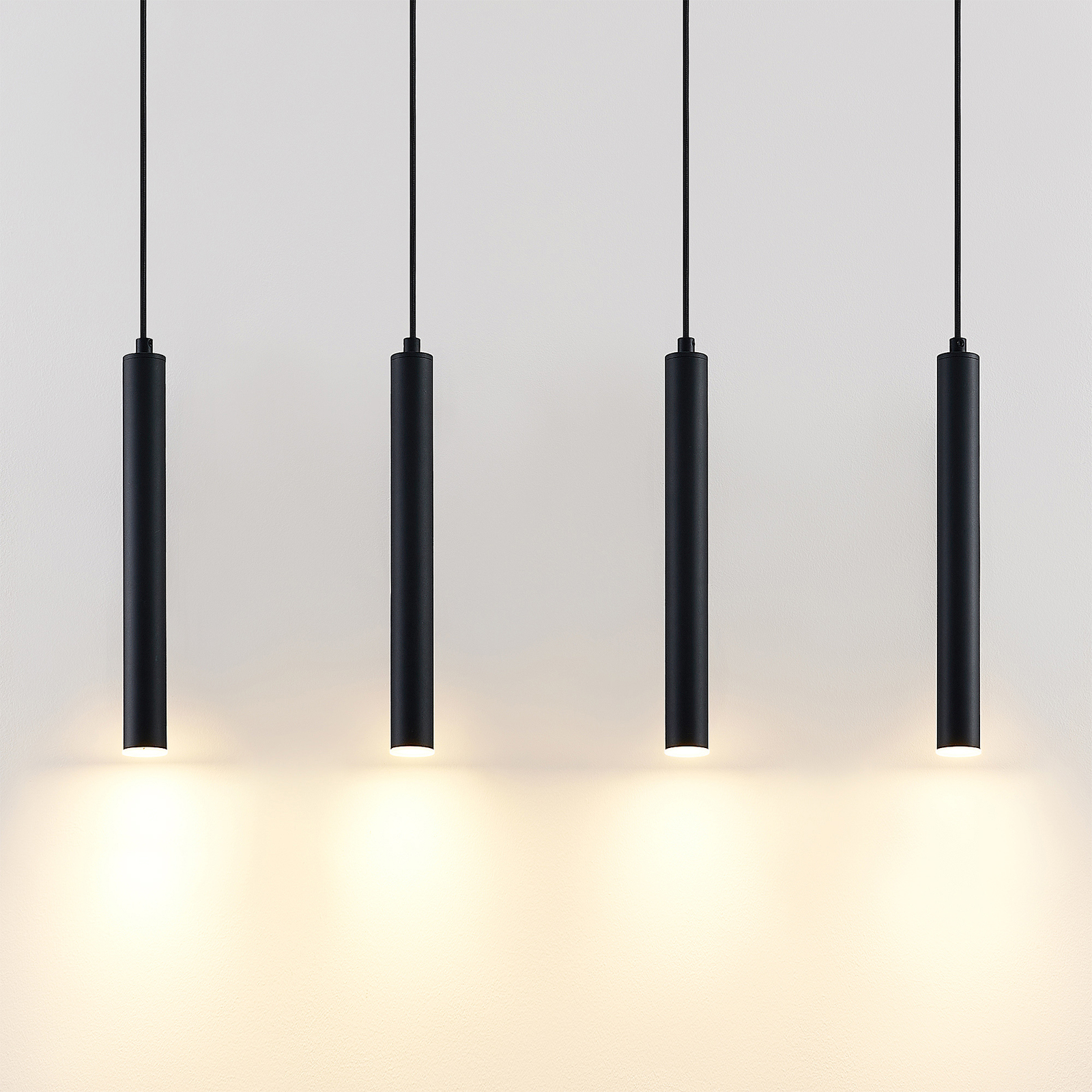 Arcchio Kammeron LED hanglamp, zwart