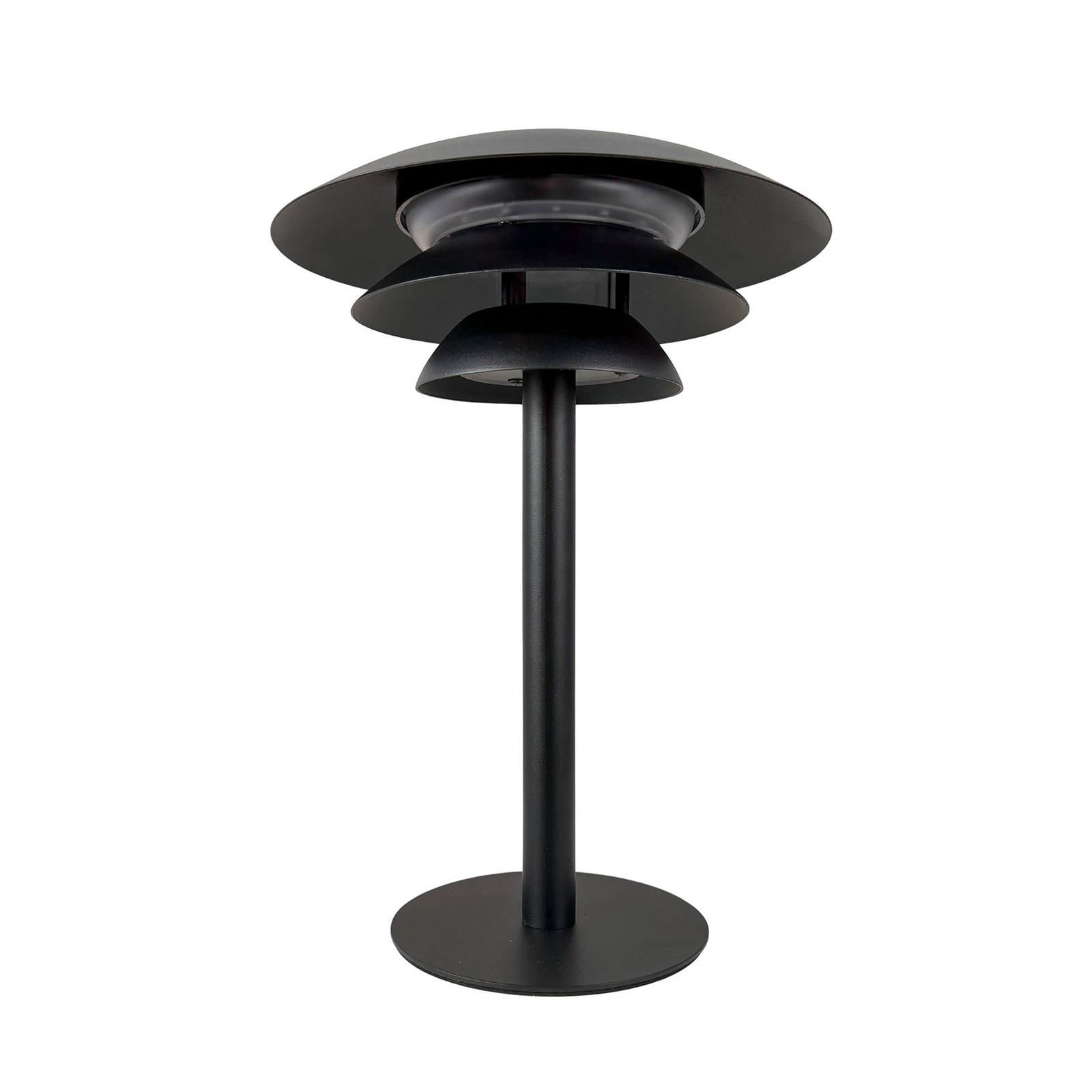 Lampa stołowa Dyberg Larsen Solar DL25, czarna, metalowa Lampa stołowa Dyberg Larsen Solar DL25, czarna, metalowa