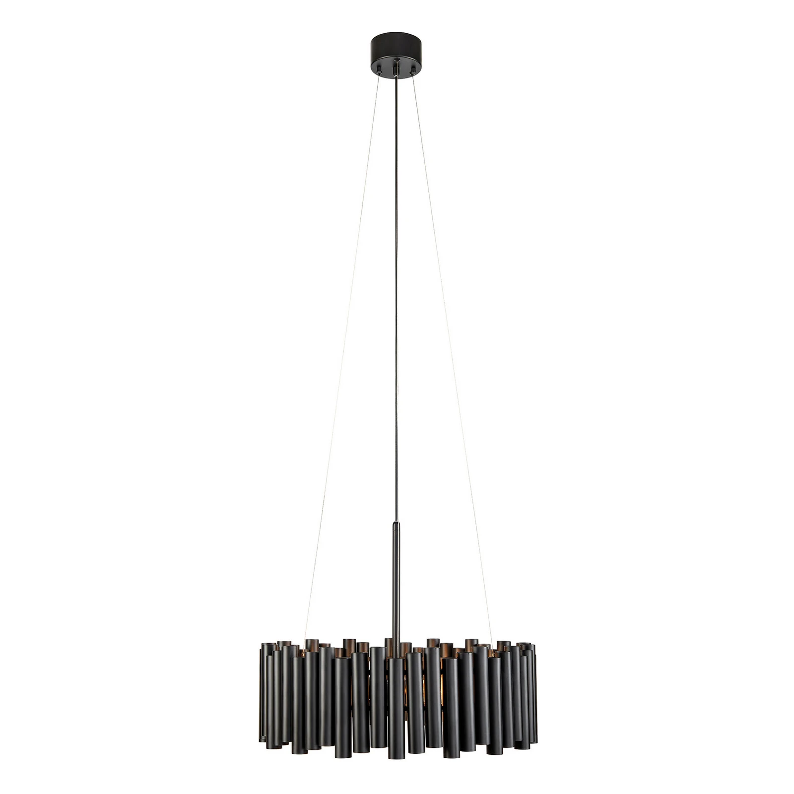 Lampă suspendată Level, negru