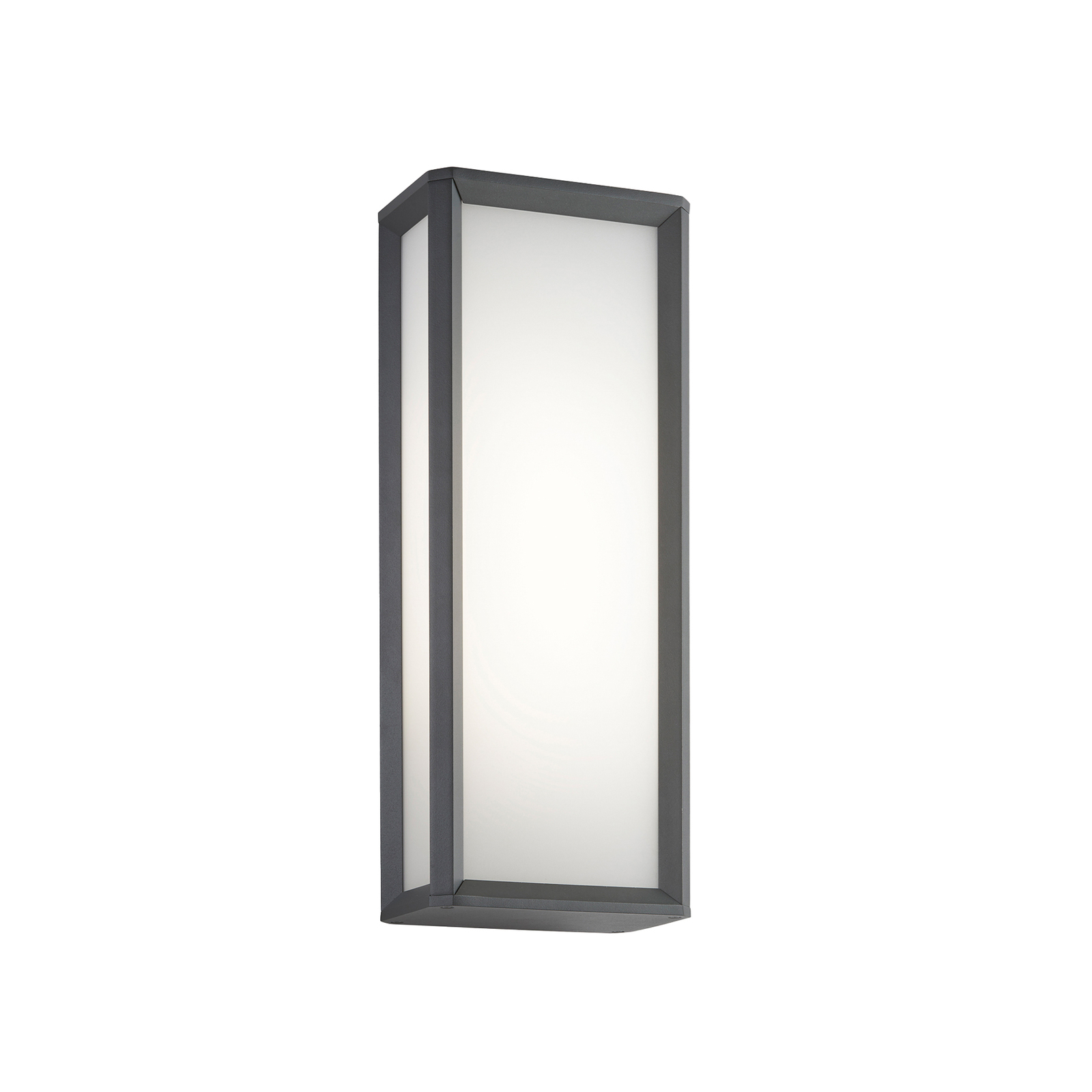 LEDS-C4 LED utomhusvägglampa Skat, CCT, antracit, aluminium