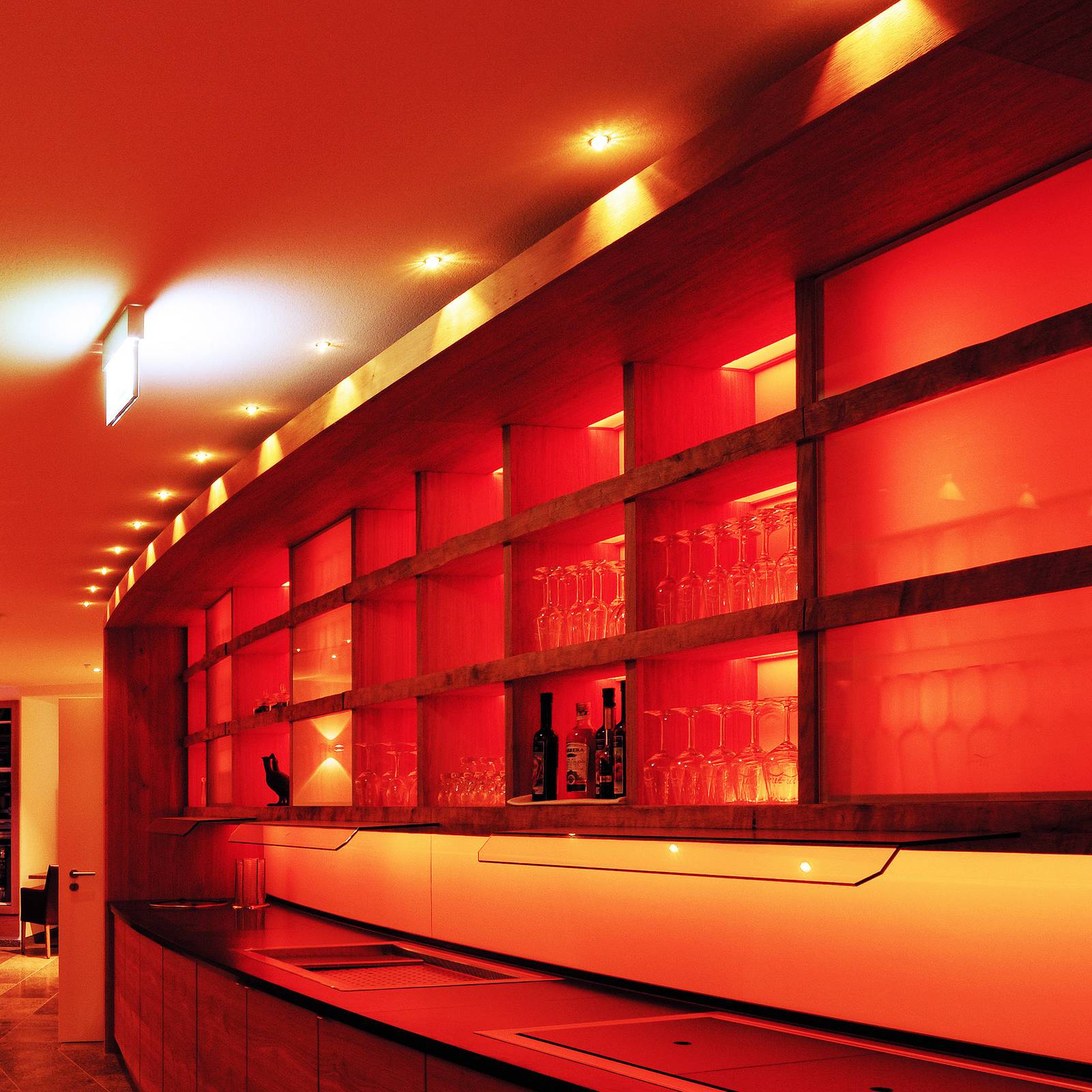 LED-Deckeneinbauleuchte Punto Lumi, silber, 1 W, 3.000 K günstig online kaufen