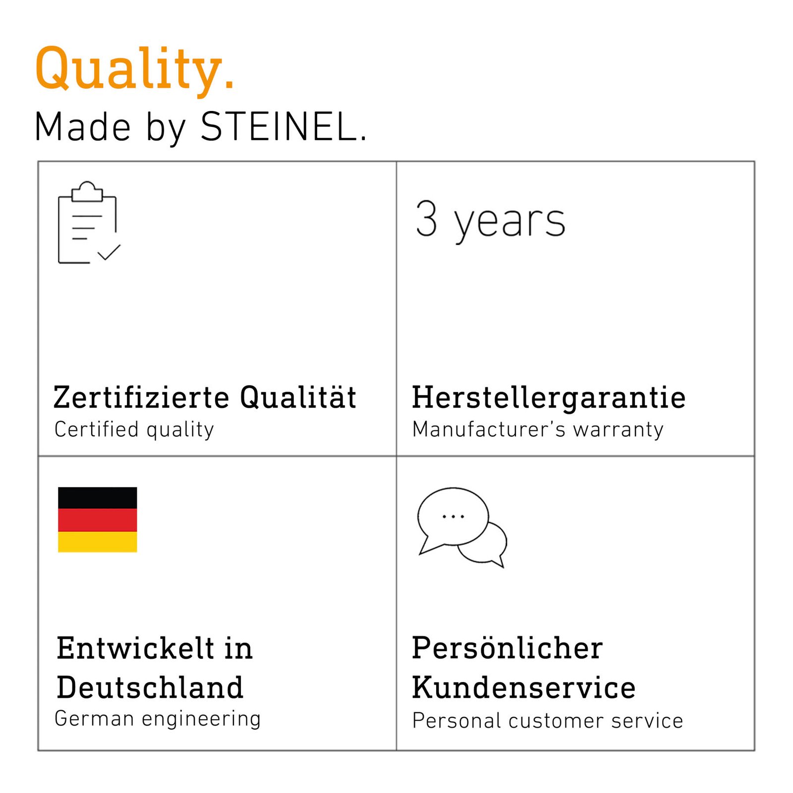 STEINEL L 810 C Außenwandleuchte Up/Down anthrazit