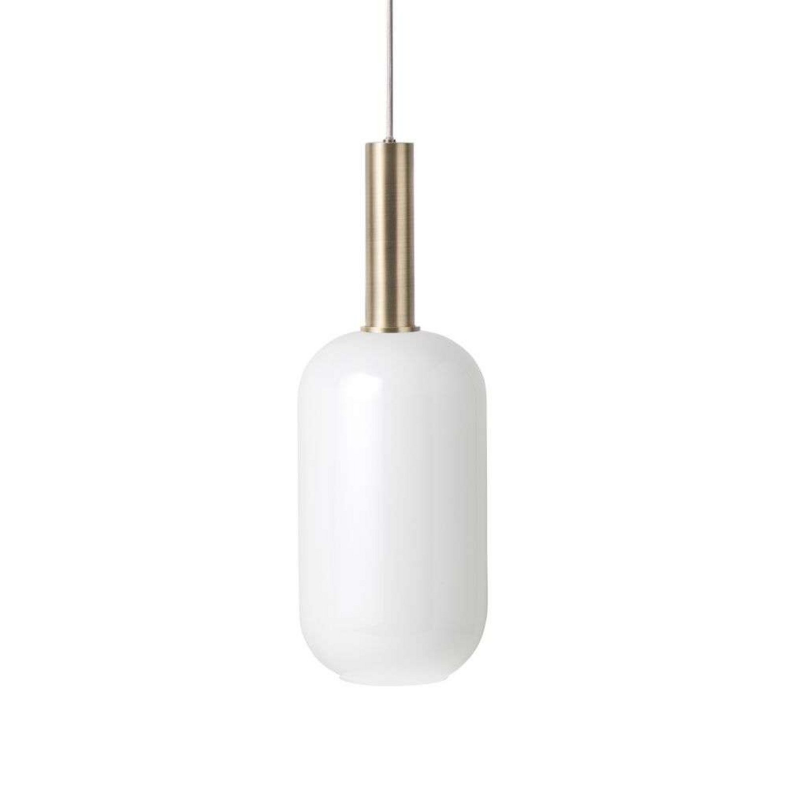 Collect Lustră Pendul Opal Tall High Brass - ferm LIVING