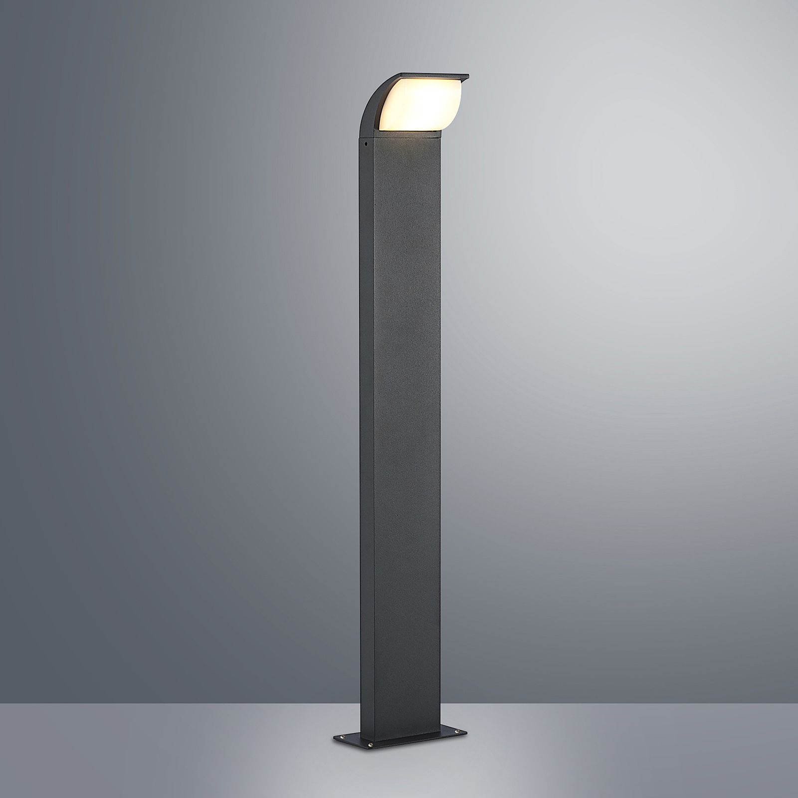 Lucande Tinna bolardo luminoso LED, 80 cm