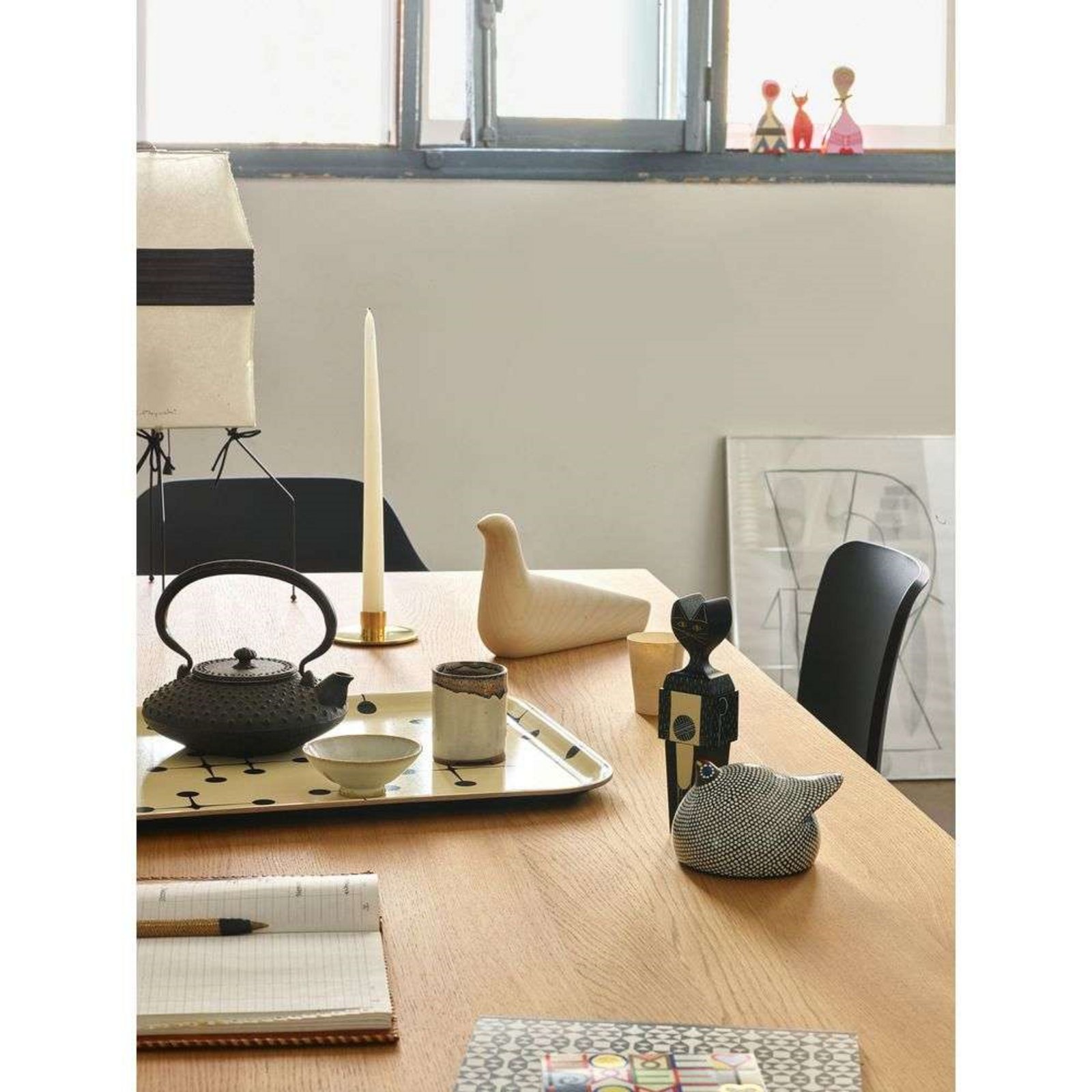 L'Oiseau Ceramic Matt Charcoal Glaze - Vitra