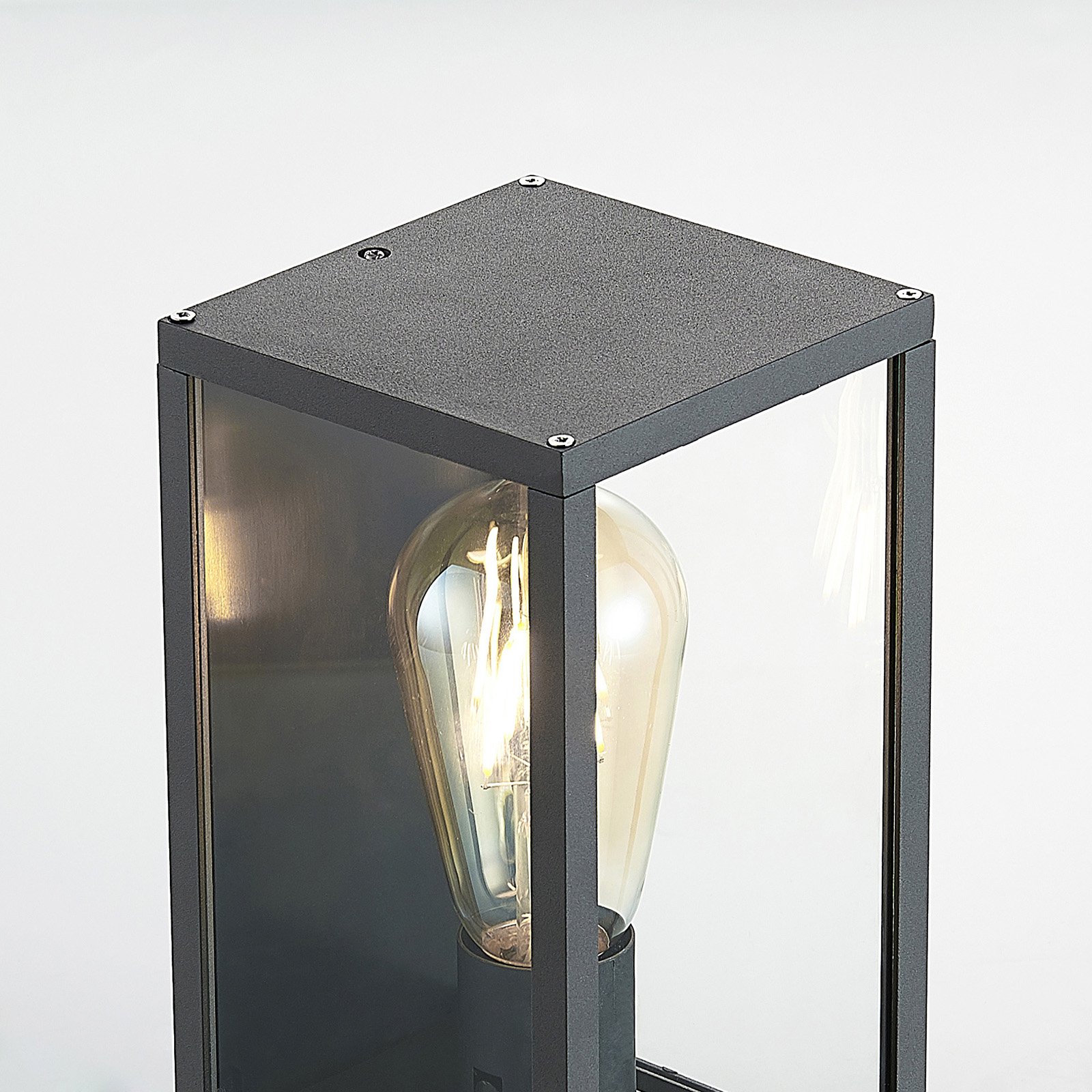 Filimon Outdoor Wall Lamp Dark Grey - Lindby