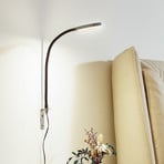 Flexola Round LED Candeeiro de Parede Nickel - Lindby
