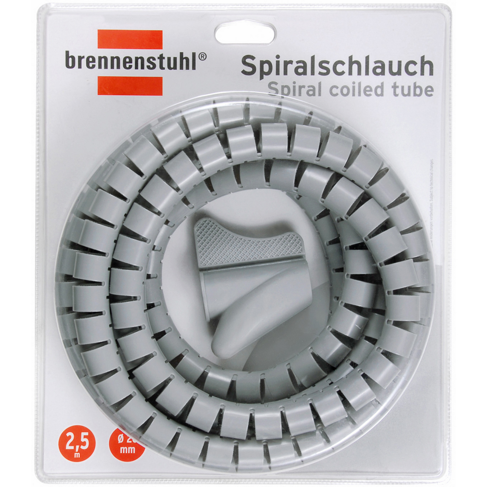 Brenenstuhl TUBE spiral hose for cable-bundling, for Living / Dining Room, plastic, L: 250 cm