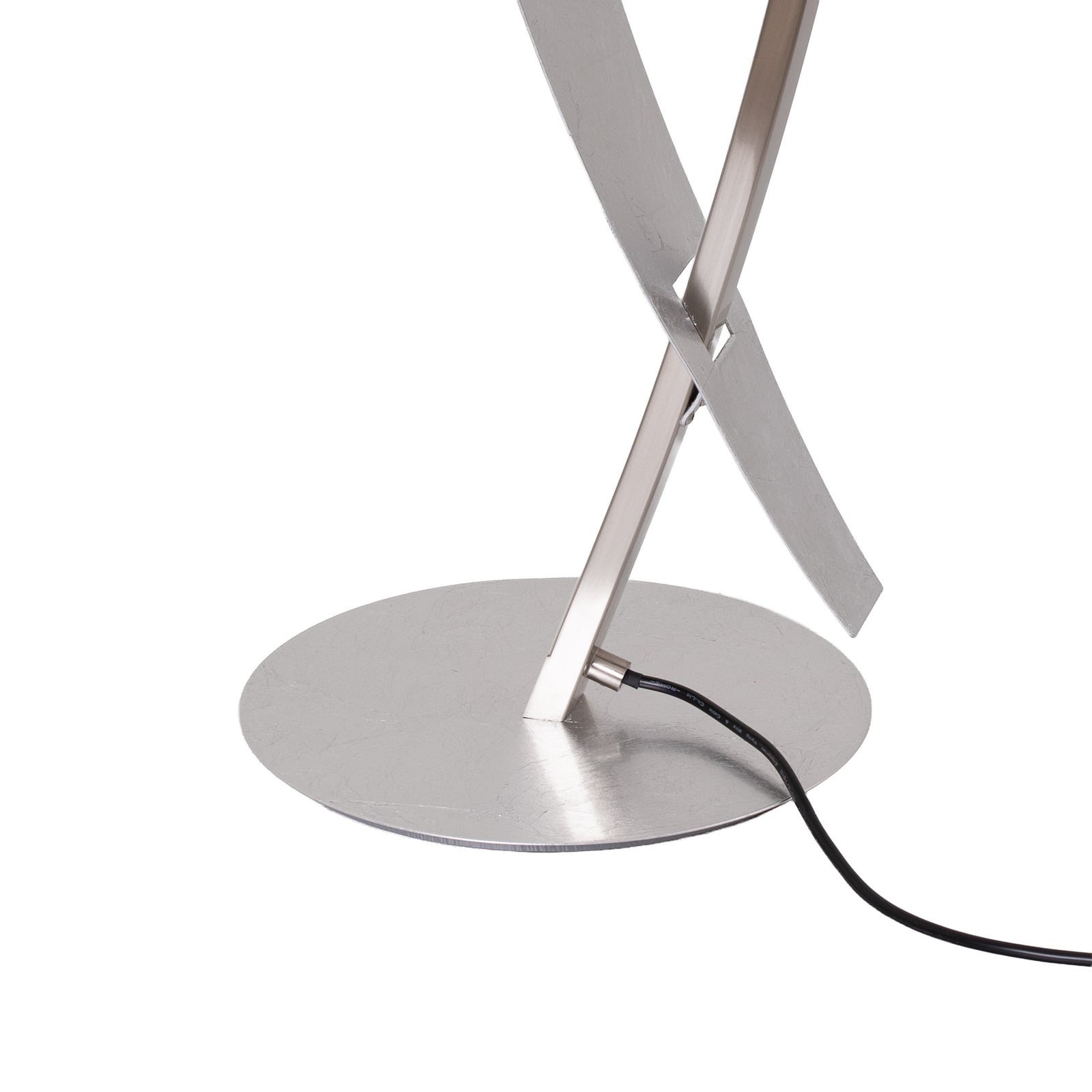 Marija Floor Lamp, Silver - Lucande Marija Floor Lamp, Silver - Lucande