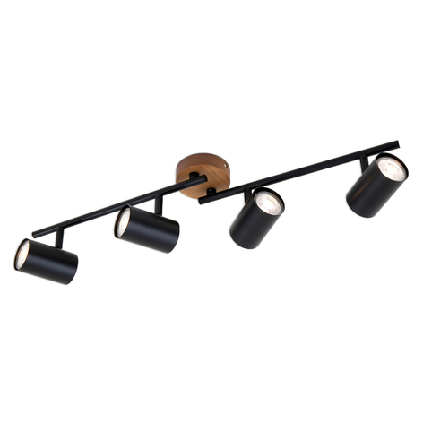 Wood & Style 2920 plafondspot, 4-lamps