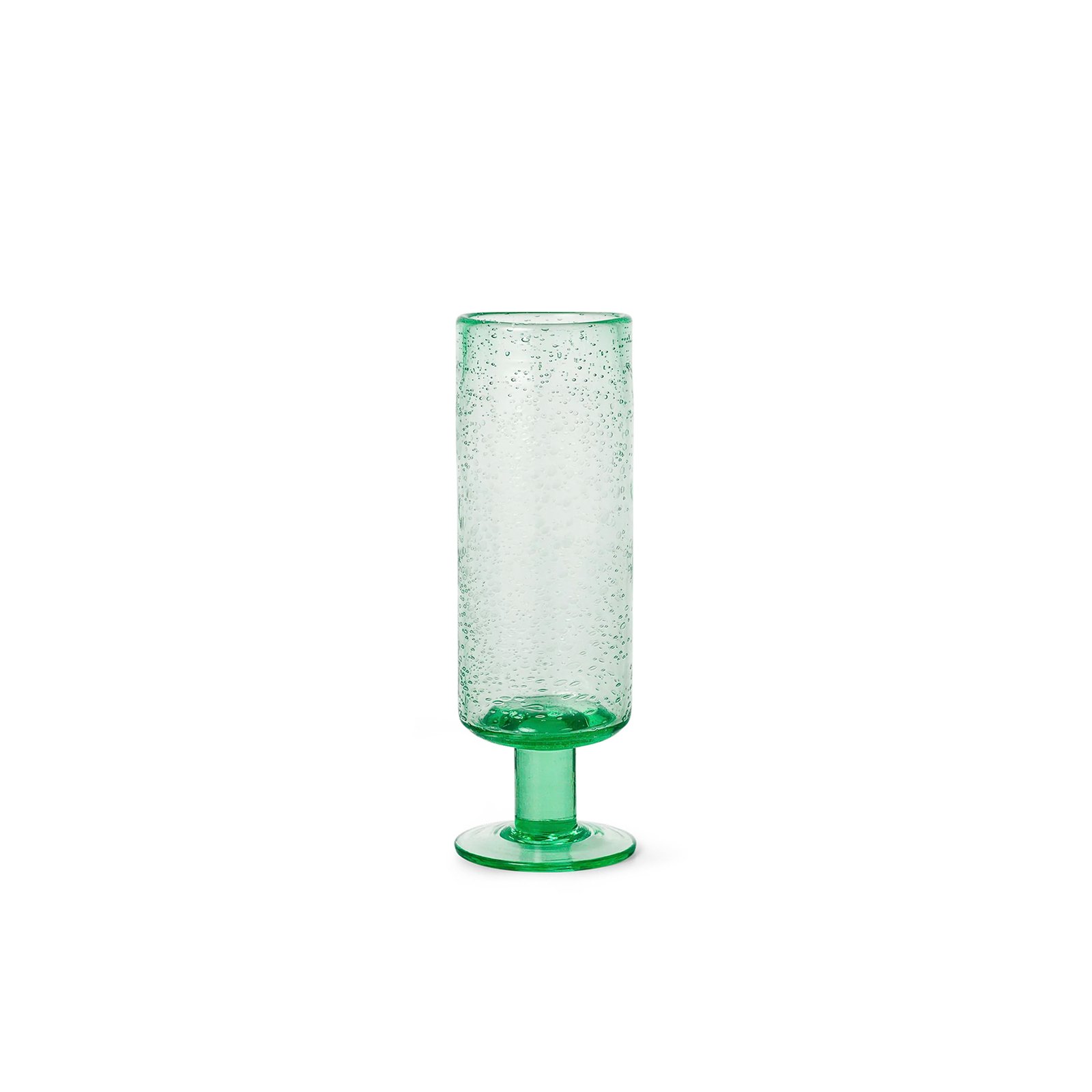 ferm LIVING champagne glass Oli, clear, 220 ml, glass, mouth-blown