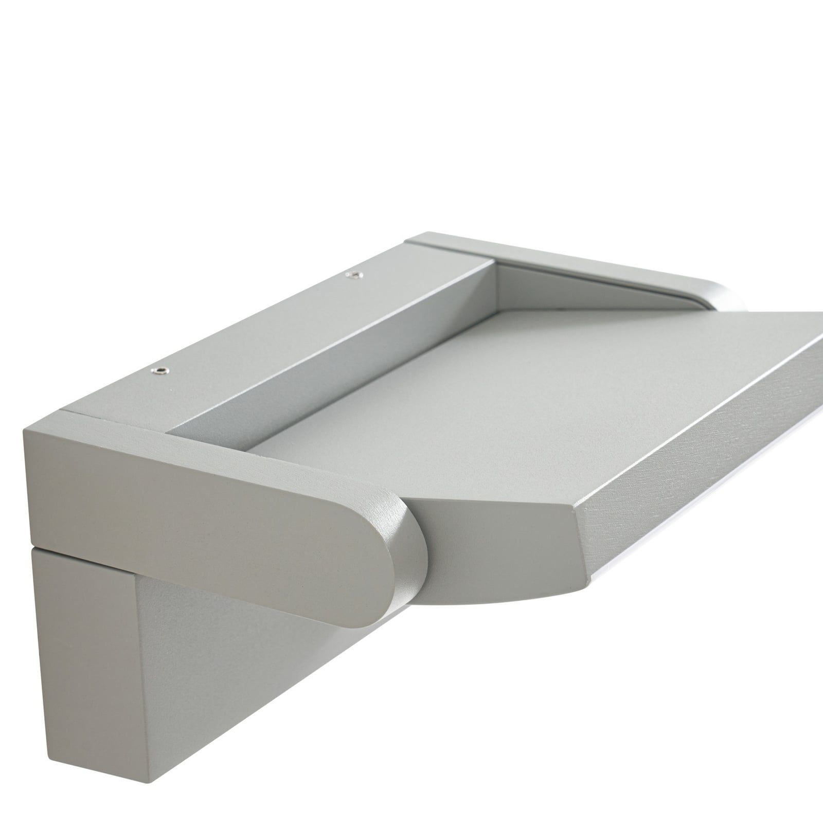 Applique da esterni LED Sherin, sensore, grigia, orientabile - Lindby Applique da esterni LED Sherin, sensore, grigia, orientabile - Lindby