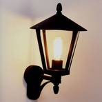 Stylish outdoor wall light 668, black