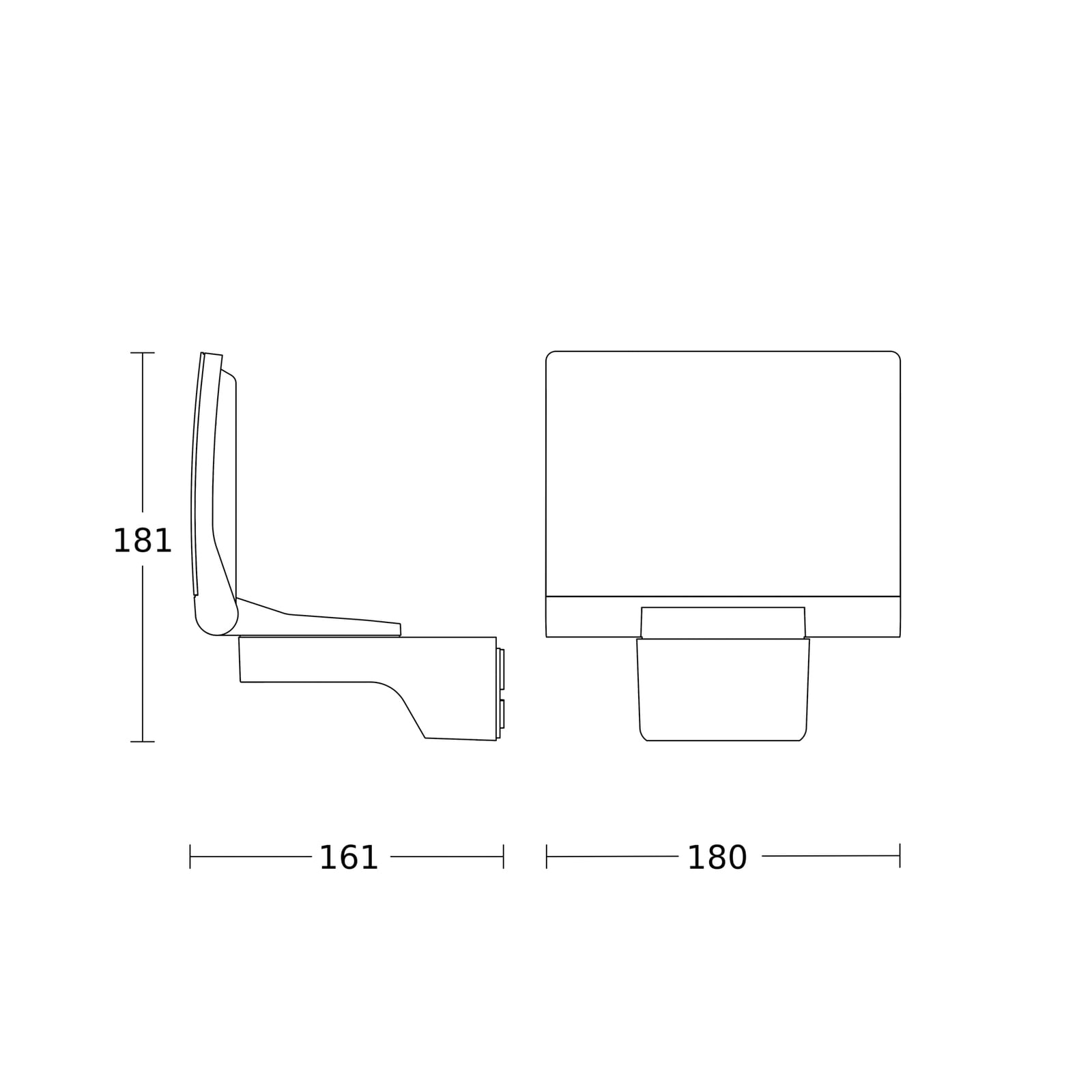 XLED Home 2 LED-utendørs veggspot, svart, IP44 – STEINEL XLED Home 2 LED-utendørs veggspot, svart, IP44 – STEINEL