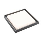 Birta LED Square Vonkajšie Stropné Lampa 34x34 Dark Grey - Lucande