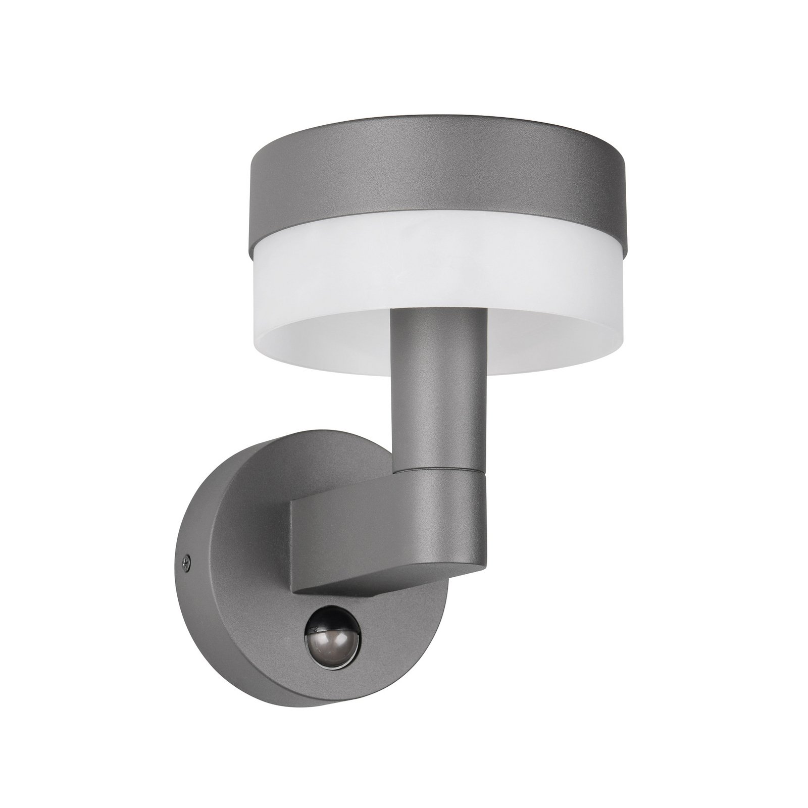 LED-Außenwandlampe Mackenzie Sensor anthrazit, Alu-Druckguss