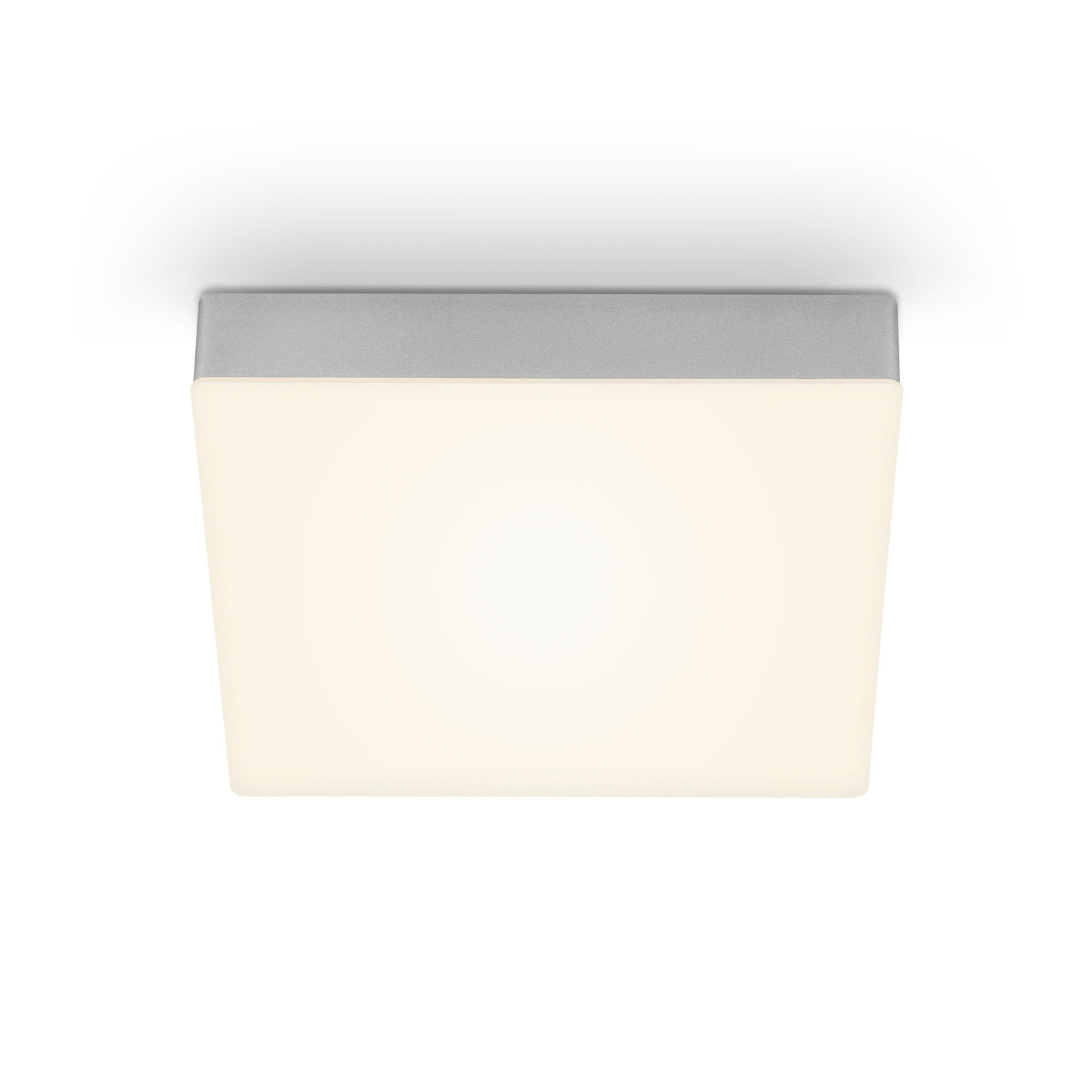 Flame LED mennyezeti lámpa, 21,2 x 21,2 cm, ezüst színű