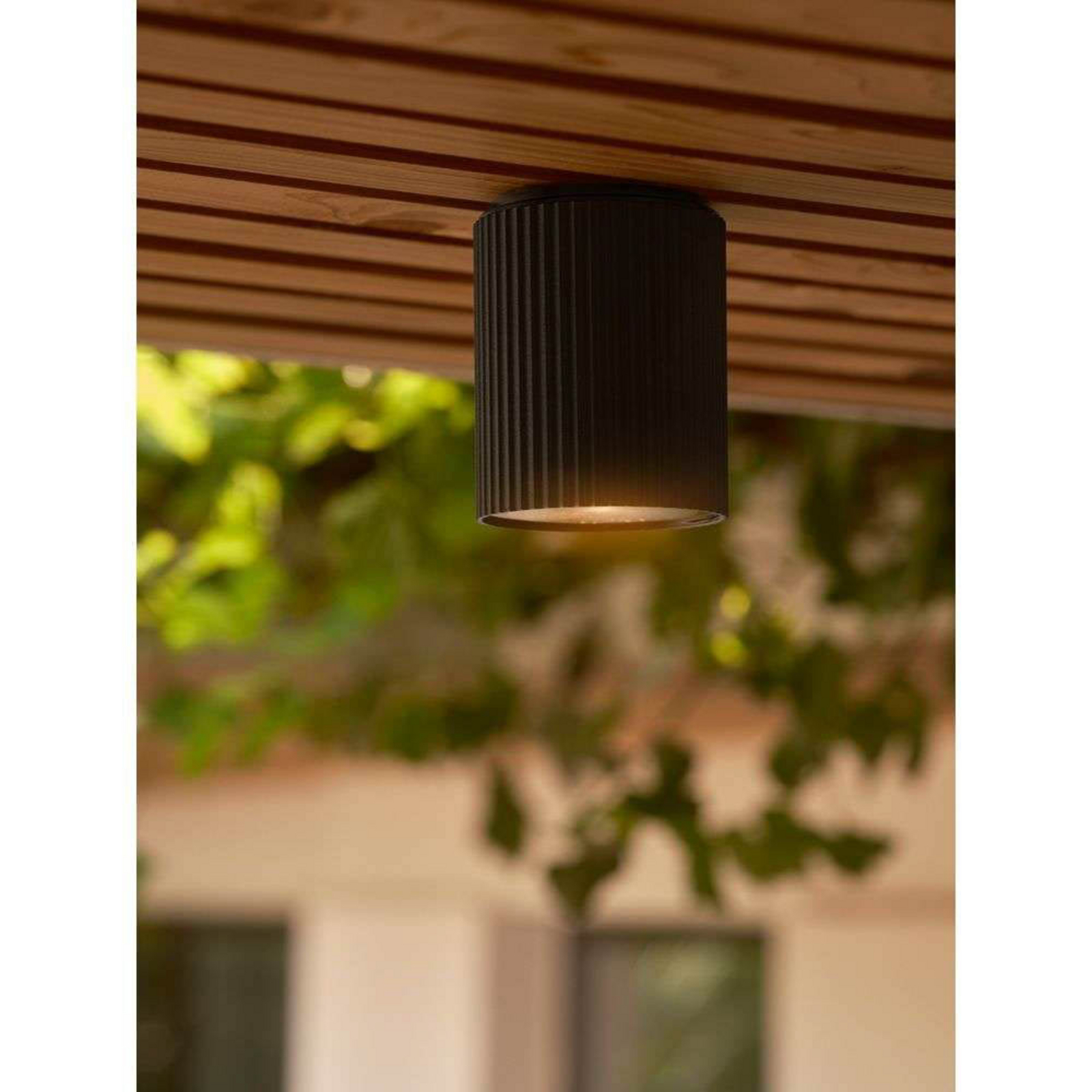 Kyklop Ripple Draußen Deckenleuchte Schwarz - Nordlux