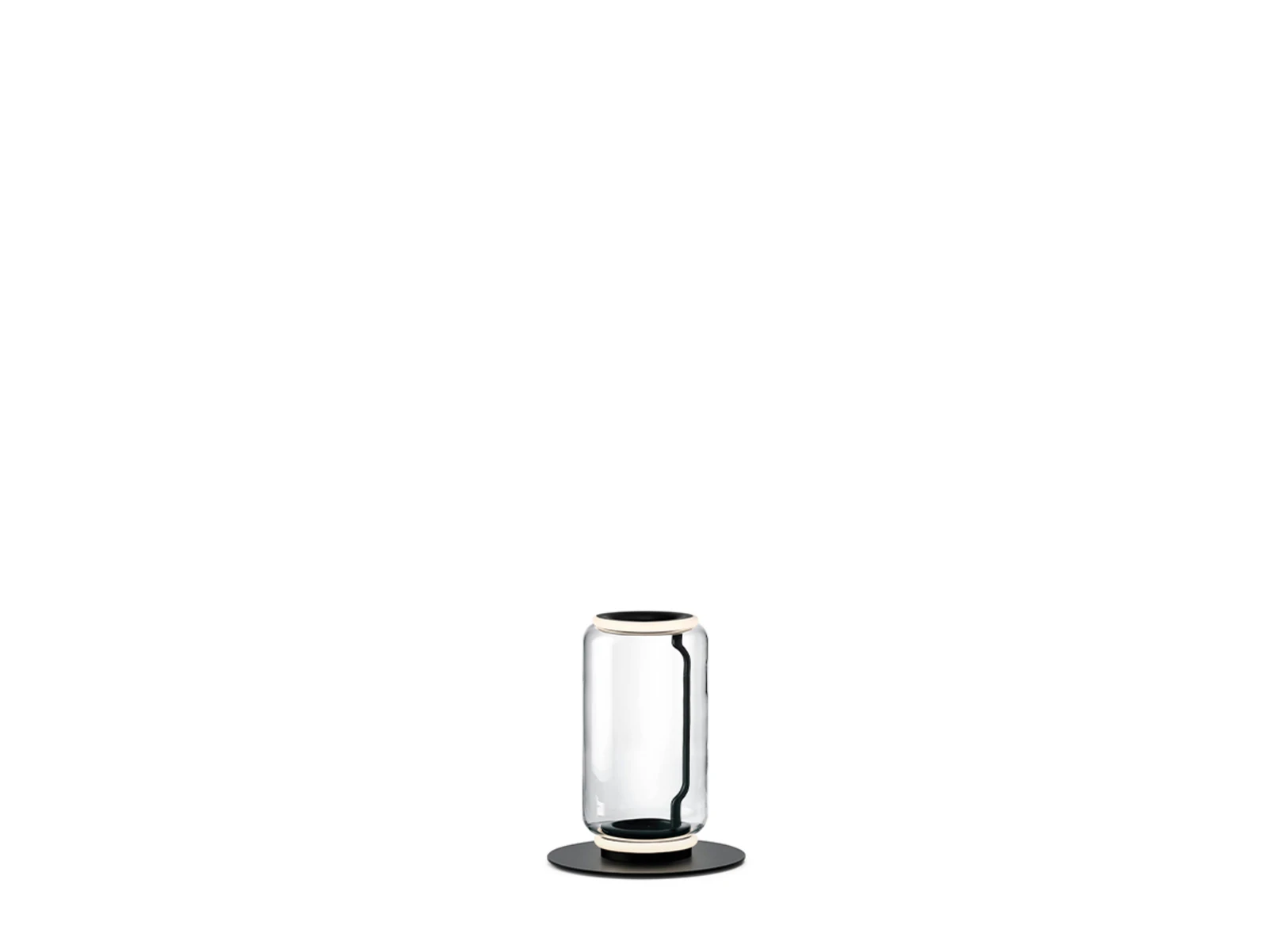 FLOS Noctambule 1 Lav sylinder, liten sokkel