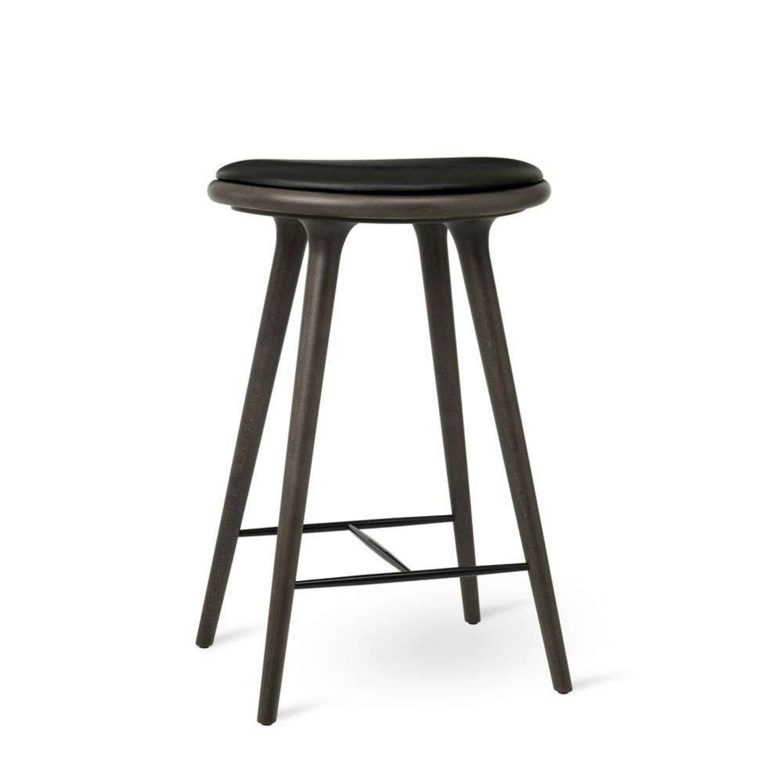 High Stool H69 Sirka Siva Stained Beech - Mater