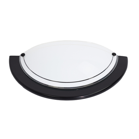 Wandleuchte K1B, schwarz