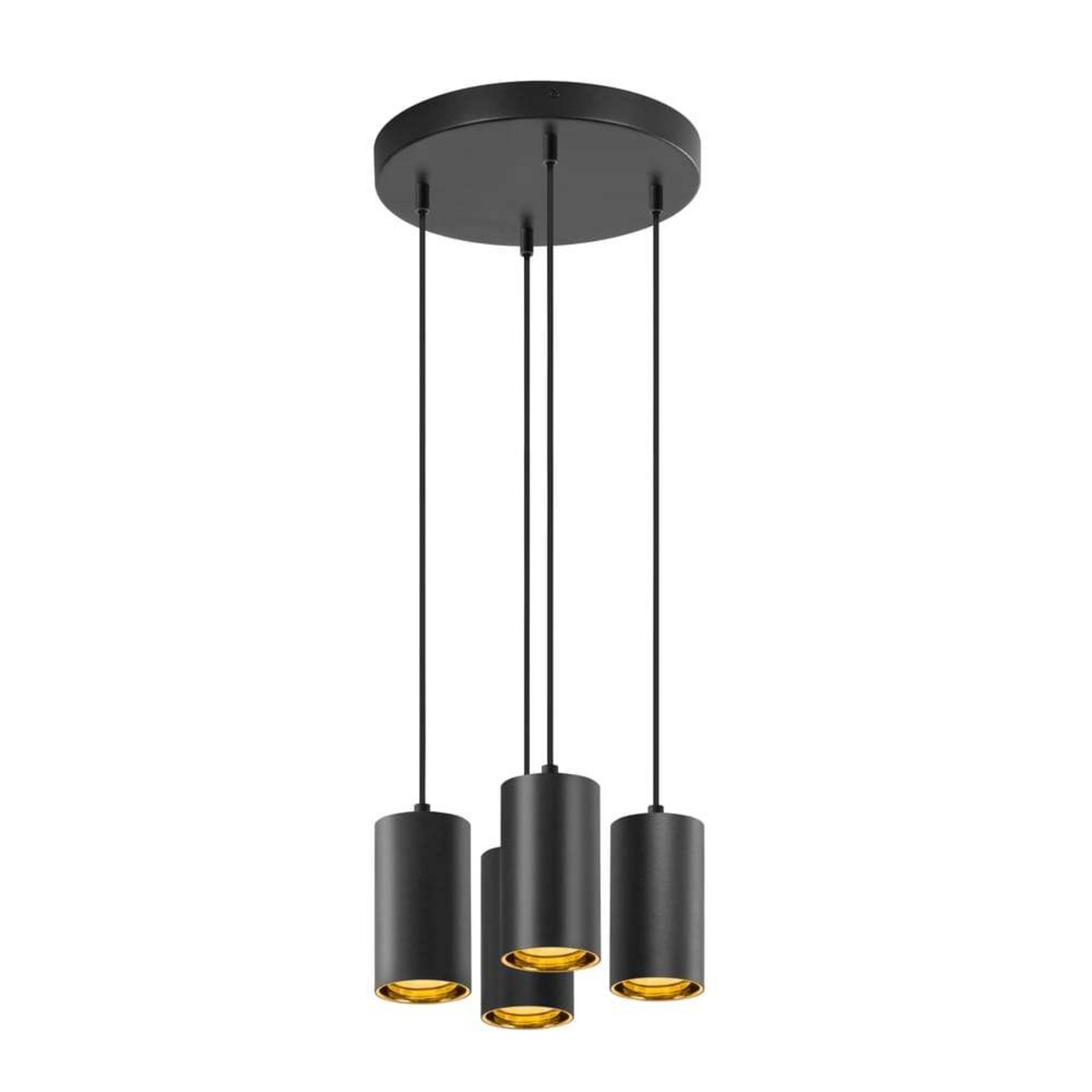 Asto Tube 4 Lustră Pendul Black - SLV