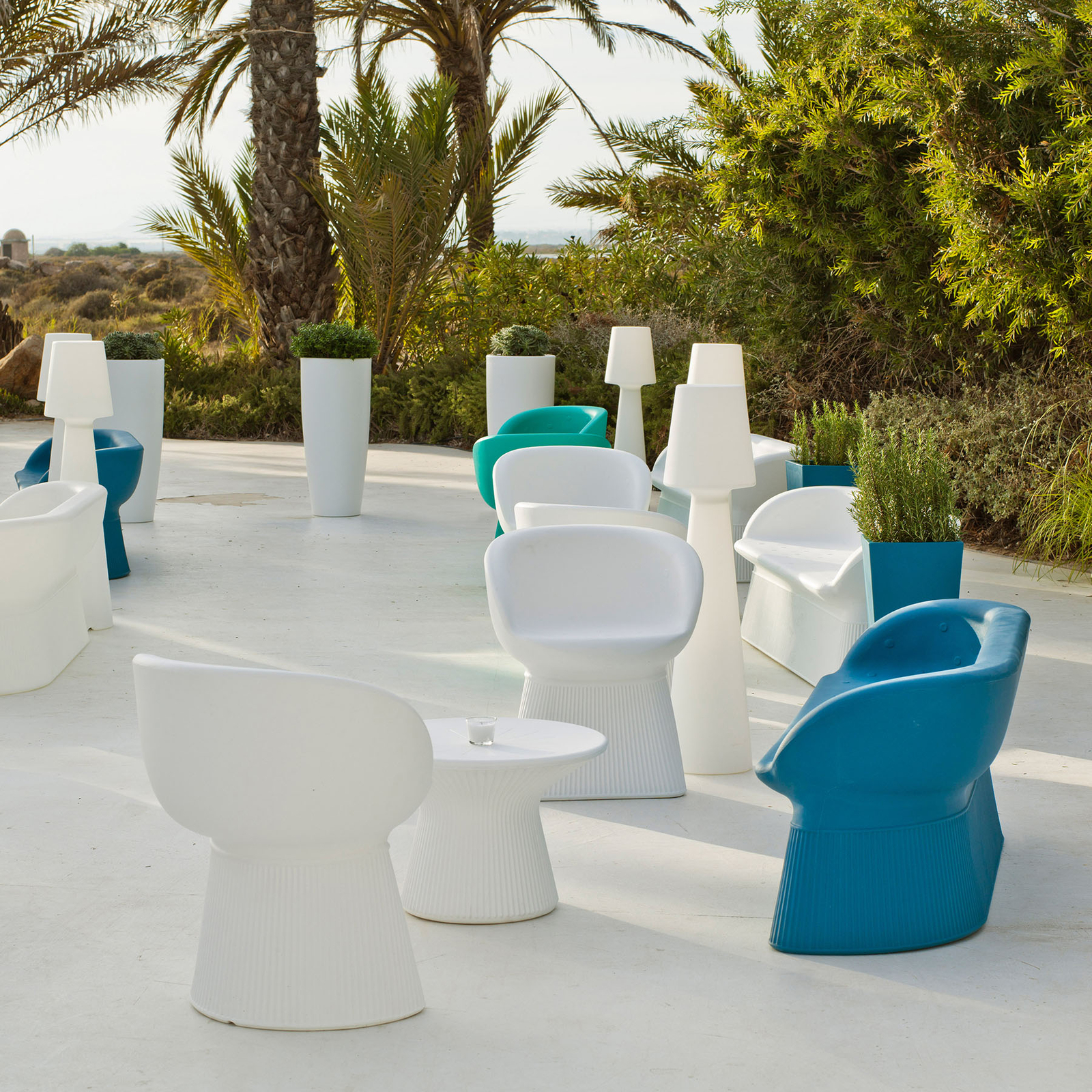 Newgarden Mallorca LED fauteuil Solar + Akku