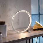 JUST LIGHT. Lámpara de mesa LED Mini Ritus, Ø 25 cm, hierro